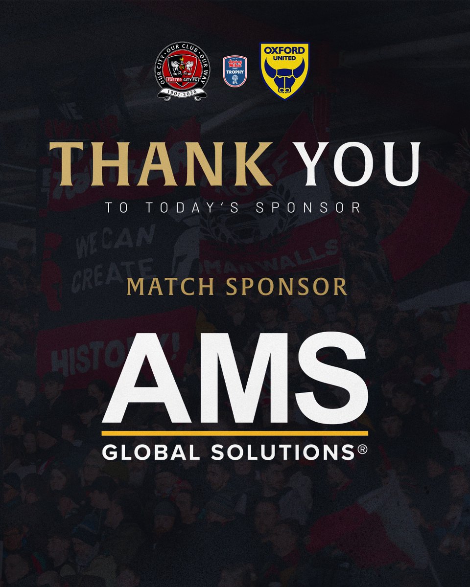 OfficialECFC's tweet photo. A big thank you to AMS Community for sponsoring tonight's match 👏

Tonight is the AMS Community Charity takeover event and we are delighted to welcome Dan Osborne from @Jays_AIM as our family and CEDA who are our nominated charity ❤️

#ECFC #OurWay https://t.co/11zSosZt8l