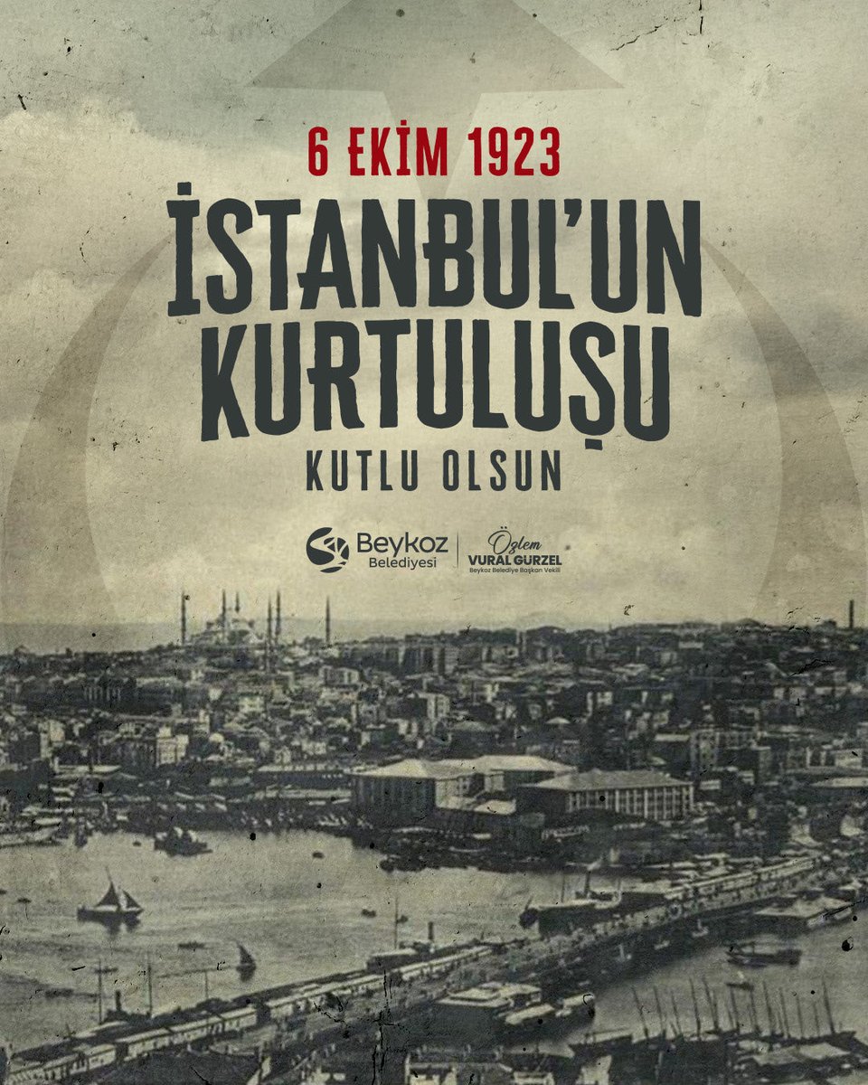 ozlemvgurzel's tweet photo. İstanbul’un düşman işgalinden kurtuluşunun 103. yıl dönümünü kutluyor; başta Gazi Mustafa Kemal Atatürk olmak üzere, bağımsızlığımız uğruna mücadele eden tüm kahramanlarımızı rahmet, minnet ve saygıyla anıyorum. https://t.co/OJF5w8gLgm