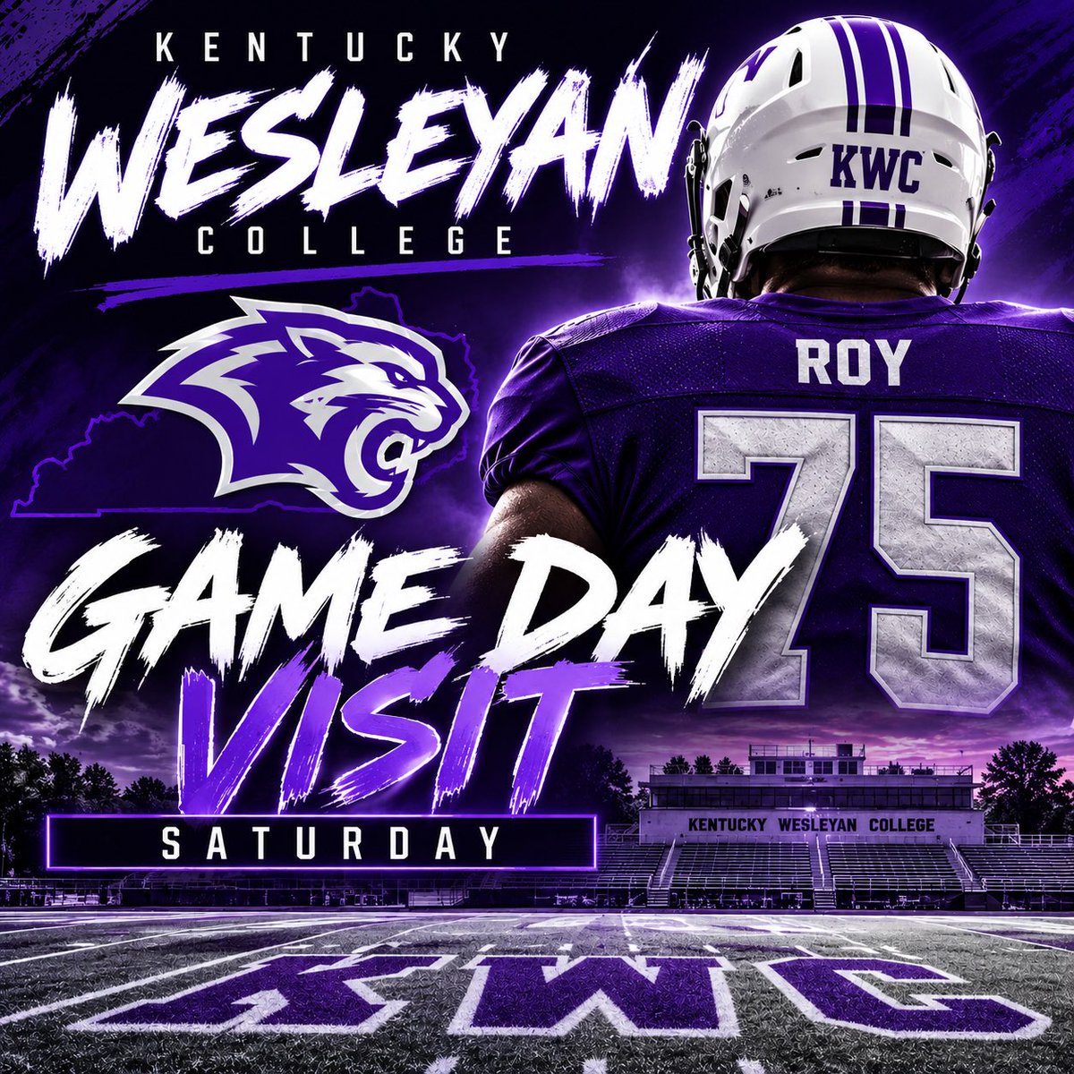 BrandonRoy1708's tweet photo. Excited to attend @kwc_football for a game day visit on Saturday. Really appreciate the invite from @EbelharB and can’t wait to learn more about the school and the program!  @samuel_cook71 

@Coach_Rang @OR_FB_RECRUITS @ORHSWildcats 

#TNfootballrecruit #2027OL https://t.co/Gq1JTmCToZ