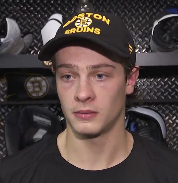 bruinmylife's tweet photo. week one vs week two of #nhlbruins hockey. somebody k word me https://t.co/5rhnaVcztF
