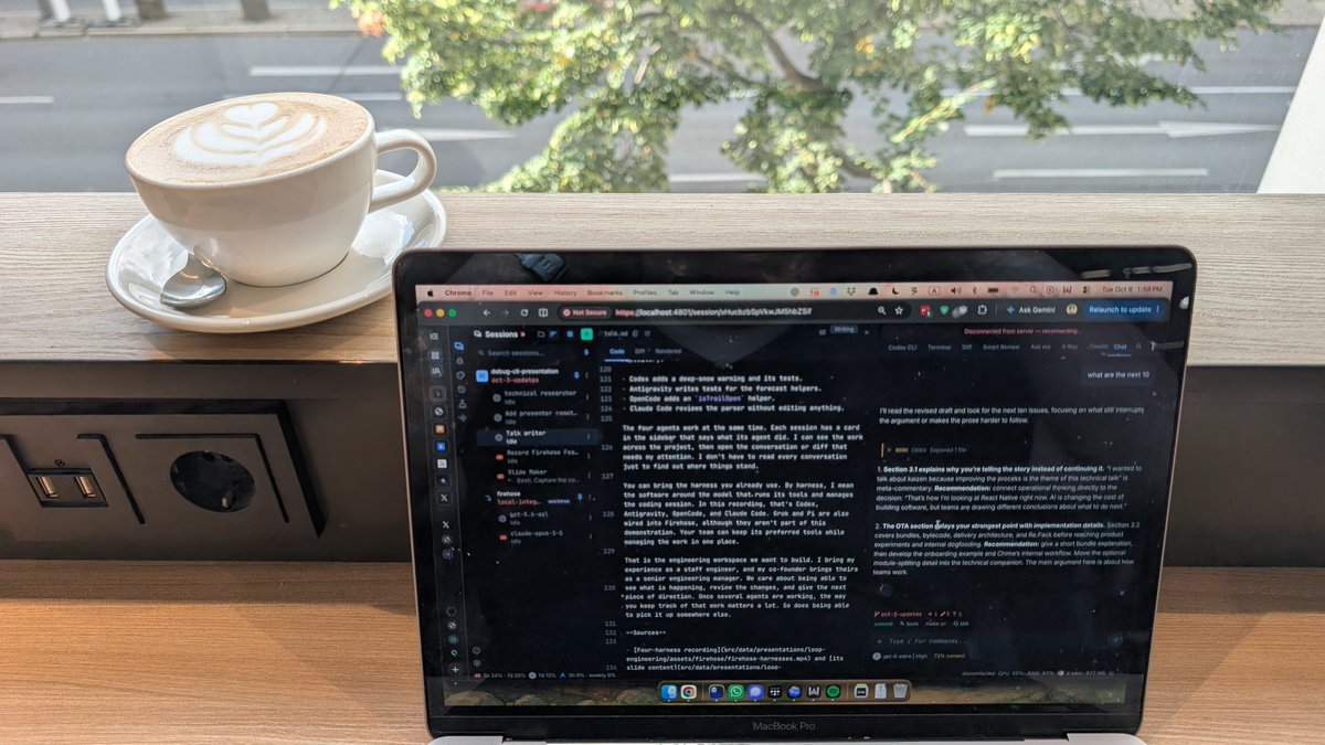 GroundControl's tweet photo. Working on my @nextappdevcon talk, it's tomorrow! https://t.co/GD1ATIuBiN