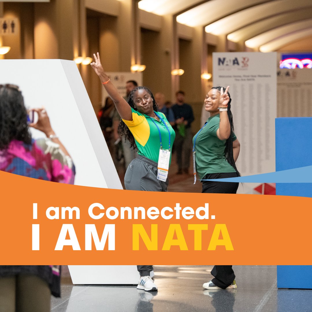 SCATCs's tweet photo. Being part of NATA means being part of something bigger. A community where we connect, support one another, share our experiences and know our voices matter. I am connected. I am NATA. 💙 Renew your NATA membership today: https://t.co/LM2s6zwc3J #IAMNATA  @NATA1950 https://t.co/knz4X5BDDA
