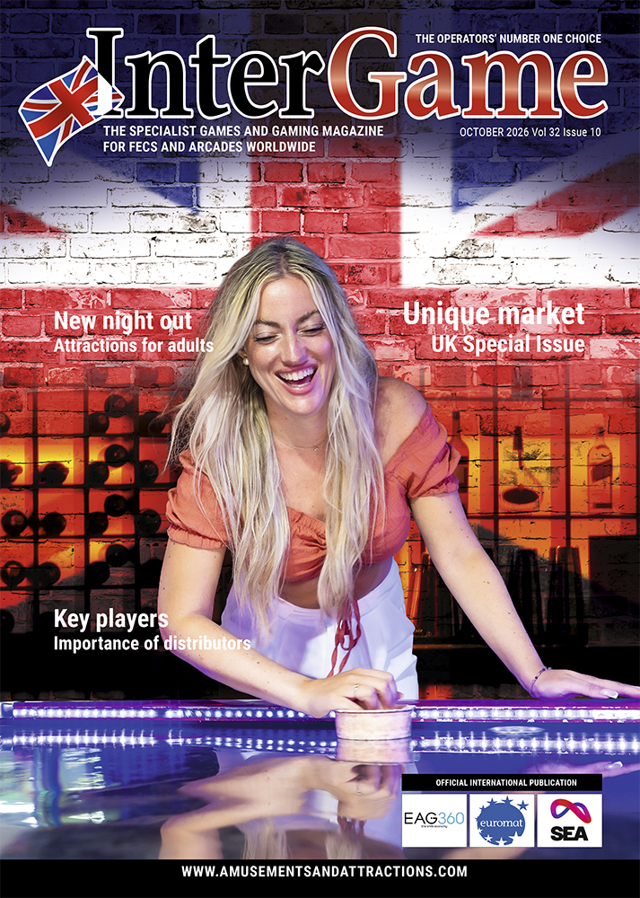 intergamefun's tweet photo. The October issue of InterGame is out now!

Read the magazine digitally ⬇️
https://t.co/G9wFP6hxrY

Prefer your copy in print? Order now ⬇️
https://t.co/XW5cRE4ZbE

#InterGame #OctoberIssue #Amusements #Arcades #FEC #SocialDarts #SwingCity #MarketAnalysis #EmbedPartnership https://t.co/1x2qSWNVhE