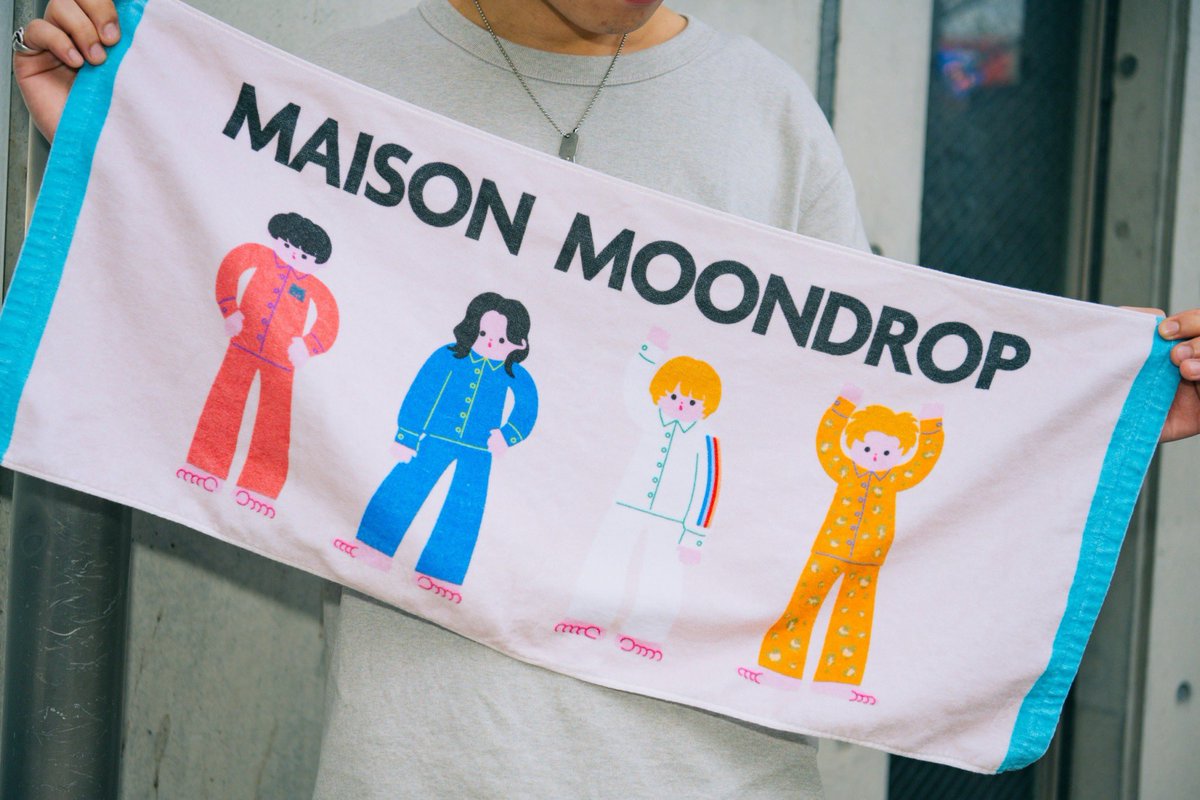 info_moondrop's tweet photo. ━━━ 🌈 𝗡𝗘𝗪 𝗙𝗖 𝗚𝗢𝗢𝗗𝗦 🌟 ━━━

  MAISON MOONDROP 住人会vol.2

━━━━━━━━━━━━━━━━━

✦ キャラクターラグランT
✦ キャラクタータオル
✦ でかラババン

10/16(金)FCツアー大阪から販売開始🛒❤️‍🔥

サイズなどの詳細はHPでチェック☟☟ https://t.co/IPf9i9U6MY