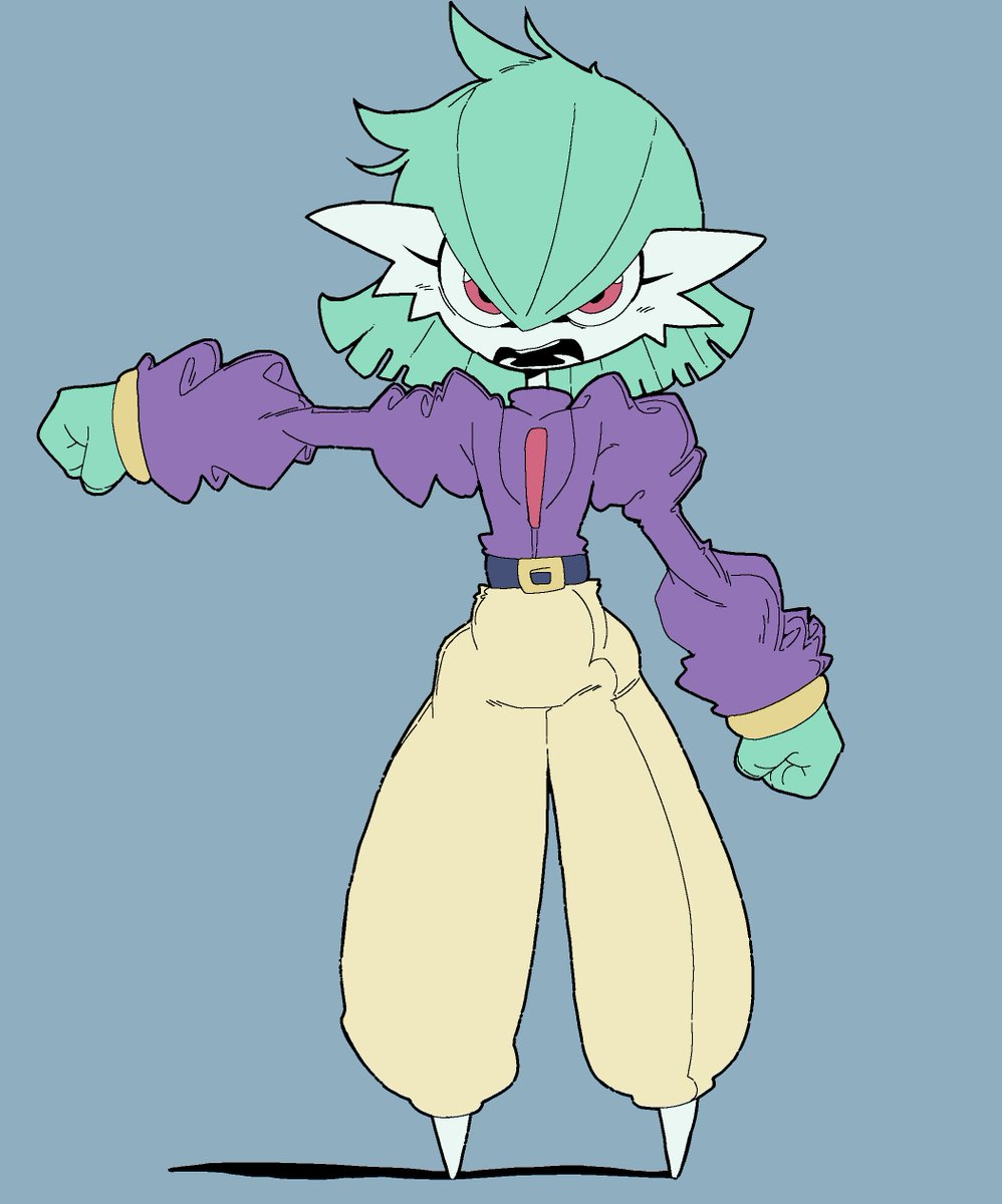 huedartnate's tweet photo. Miscellaneous Gardevoir design https://t.co/8rERez2YfY