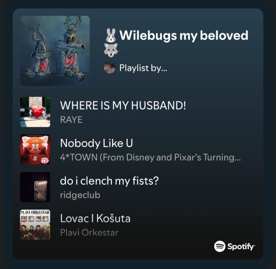 ArtvonRex13's tweet photo. Made a #wilebugs playlist cause I need more of them😩
https://t.co/BWi3XF3DSg
(Probably gonna put it on SoundCloud as well) https://t.co/OP7bh7cf93