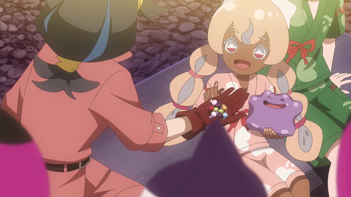 anipoke_PR's tweet photo. △#アニポケ 次回注目ポイント▽

リコの祖母・ダイアナとナヴィは初対面から
すぐ仲良しに♪

かまってもらえず拗ねた #モモワロウ が
少し離れた場所に行くと…

かつて仲良くしていた
#キチキギス #マシマシラ #イイネイヌ たち
「ともっこ」に遭遇！

何が起こるのでしょうか…？ https://t.co/Bhx8FUgFYA