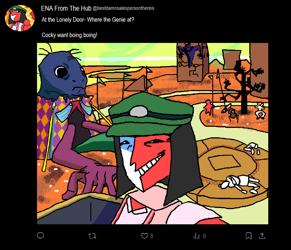 lumecaga_'s tweet photo. posting this old thing here #enadreambbq https://t.co/QNiaTI2vFE