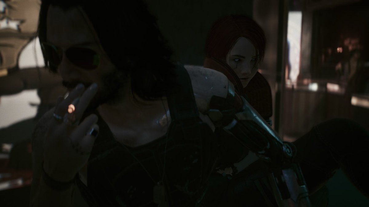 quinnsieart's tweet photo. suddenly getting a rise of cyberpunk 2077 posts and everyone showing their pretty V's so I wanted to join the fun too🥺
johnny silverhand i love u
#cyberpunk2077 https://t.co/cwVyQpTDce