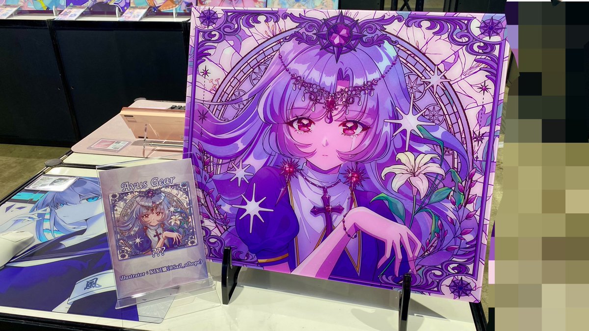 Rabbit0_r's tweet photo. Avus Gearより、
TGS2026に先行展示を行っていた
新作「KiKi Series — YURI」が登場します✨

デザインやアートワークはもちろん、
細部にこだわって開発されたガラスマウスパッド！

日本ではRabbit0より販売予定👀
続報をお楽しみに！！ https://t.co/1AVKvRjvTu