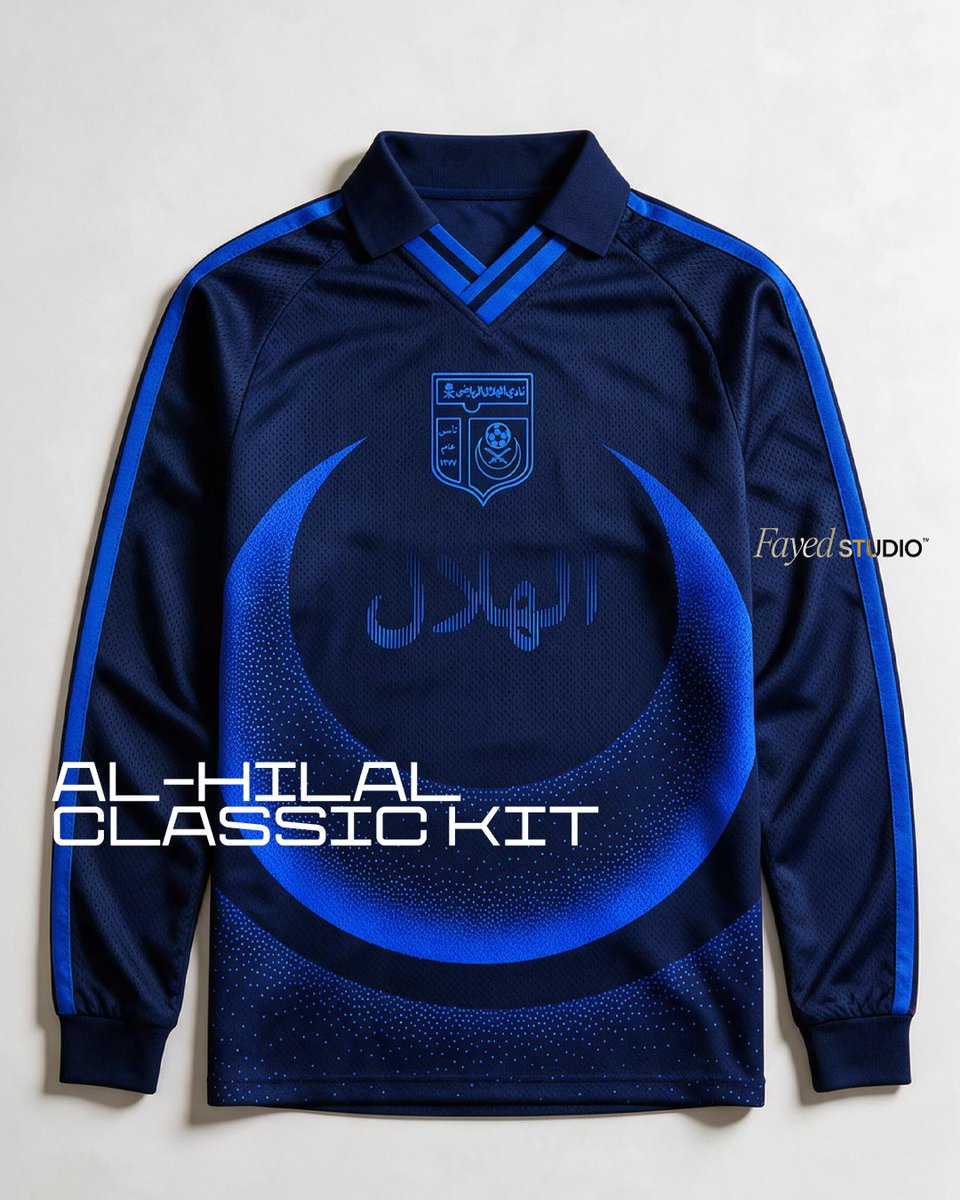 joofayed's tweet photo. FayedStudio™ | Al-Hilal Retro Football Jersey🌙 https://t.co/8q2PBvOde7