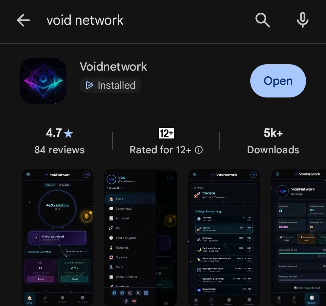 Earl011289's tweet photo. 🚀 VOID NETWORK
🇪🇸 Spanish Project

Total supply:- 200B  VOID

Allocation:- 138B VOID

Mining Rate:-  1.75 VOID/1HR

Conversion Ratio :- 1:1

Mining Session:-12 Hours

🎟️ Referral Code: BDA243E6

🔗 https://t.co/FruRvF89lj

Verified ✅ ⚡ https://t.co/VpnZ3iO4VI