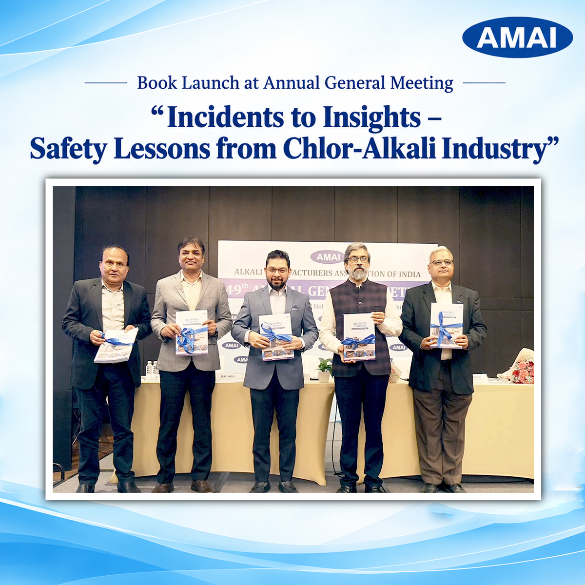 amai_india's tweet photo. on causes, response actions, and key lessons learnt.
The initiative is designed to encourage knowledge sharing across the industry and help organisations reduce repeat incidents, improve preparedness, and strengthen safety practices. #AMAI #SafetyFirst #ChlorAlkali https://t.co/mXxXbN7Jq9
