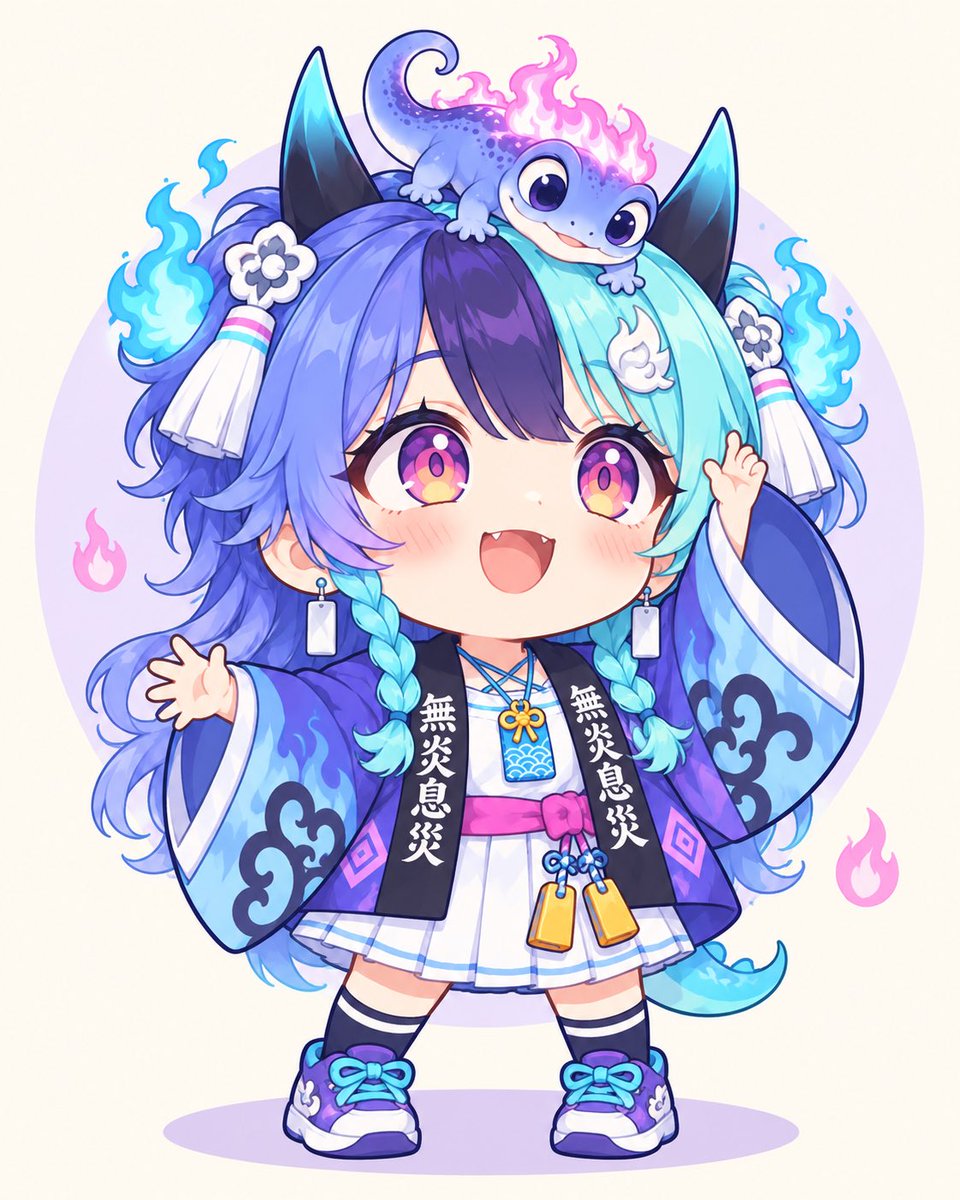 heroine_lab's tweet photo. お友達
 #めら組絵図 https://t.co/zrFQNaYnC7