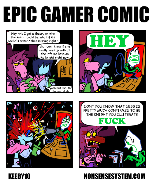 KeebyAstrokat's tweet photo. EPIC GAMER COMIC 400, 401, AND 402 https://t.co/H0oZtJVtPp