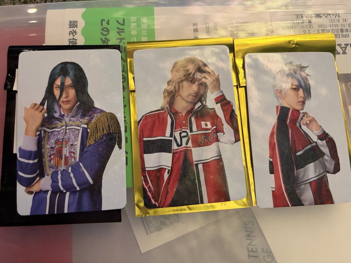 Aco_goods's tweet photo. 【交換】
ミュージカル新テニスの王子様 新テニミュ ファイステ
ランダムトレーディングカード

譲:越知月光 平等院鳳凰 メダノレ
求:跡部景吾 マルス

ただいま劇場近くにおります
検索からでもお気軽にお声掛けください https://t.co/eHAKsiUavg