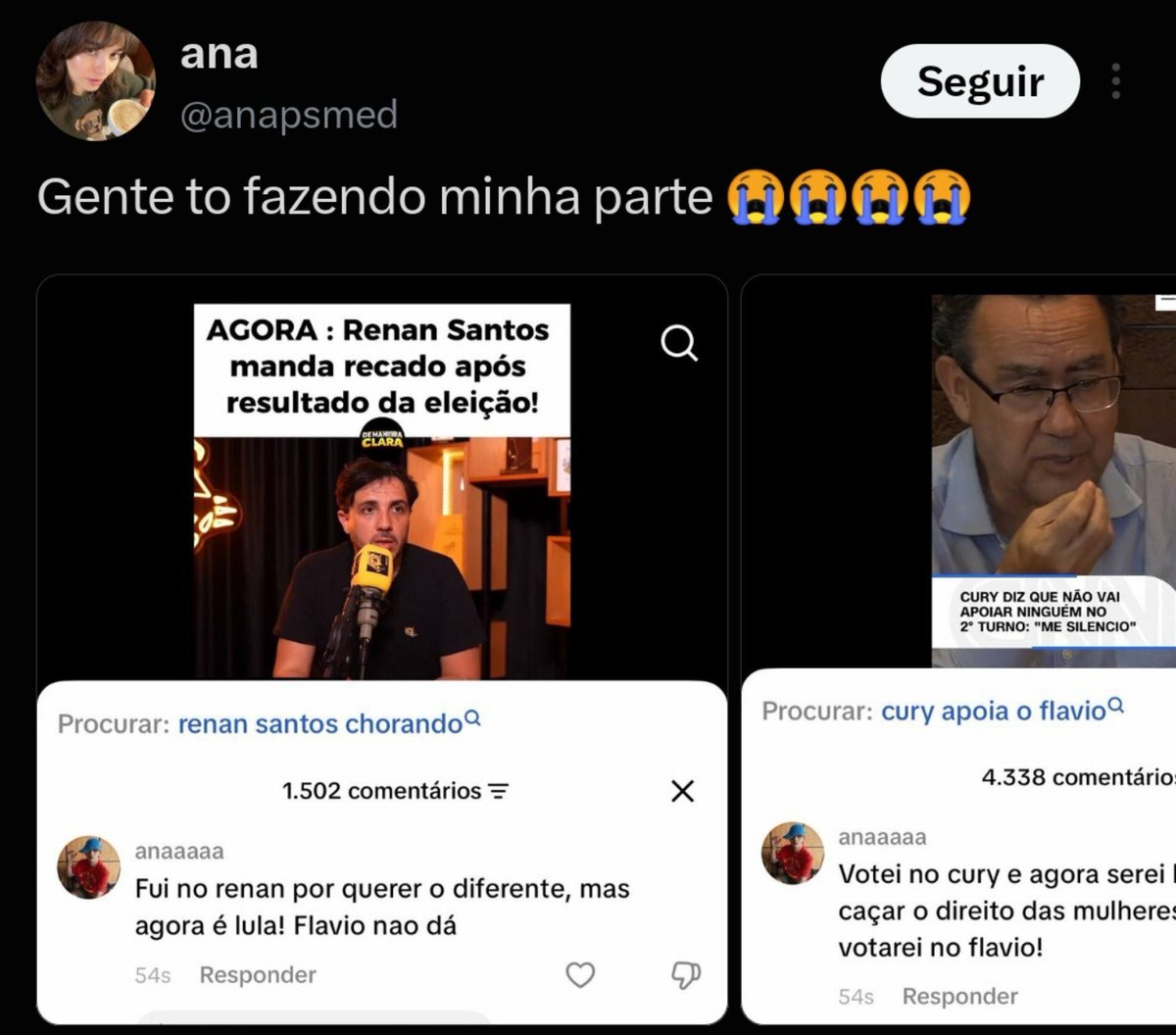 Serafim_zx's tweet photo. Eleitores do missão não votam no Lula. É tudo psyop petista tentando virar voto pro Lula. Não caiam nisso. https://t.co/7ZINTMWpTu