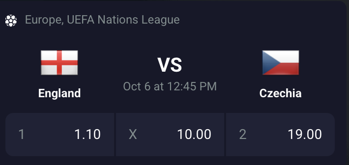 metaspinscasino's tweet photo. Predict the total number of goals in this game to win $20! 🤑

RT &amp; drop your User ID below 👇 https://t.co/fXKJsIOej3