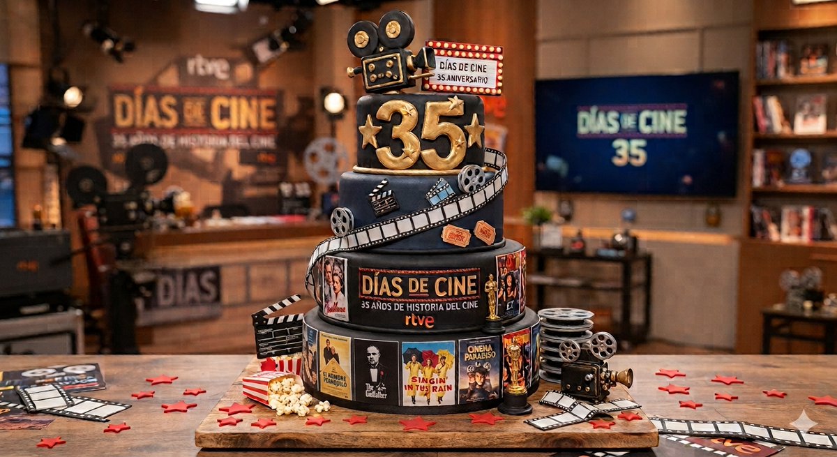 irenelis's tweet photo. Pero también hoy,desde hace 35 años se emite por @la2_tve un programa que ha resistido el cambio de siglo,de sus directores,una pandemia y muchas cosas más,@DiasDeCine y @GerardoQuietMan,muchas felicidades y esperamos seguir caminando juntos,es un placer poder hacerlo,gracias!🎬 https://t.co/vzjtsBZp89