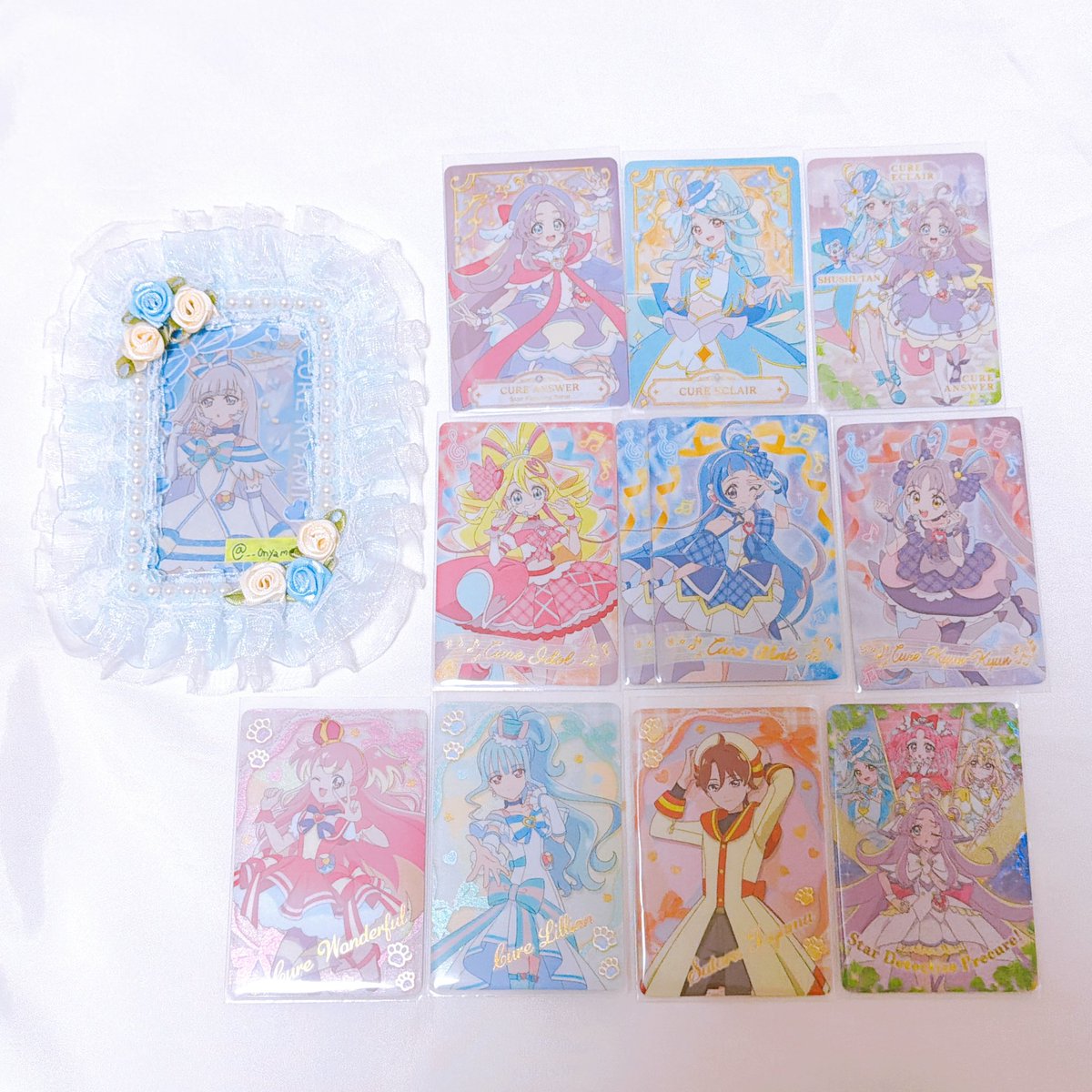 sail0r__'s tweet photo. @1
【交換 譲渡】映画名探偵プリキュア カードグミ

꒰  譲  ꒱ 画像1･2枚目のもの
꒰  求  ꒱ 画像3枚目 or 定価

都内手渡し or 郵送(2枚〜)
悟は交換のみ
お気軽にお声掛けください。 https://t.co/s8sKw6vsDf