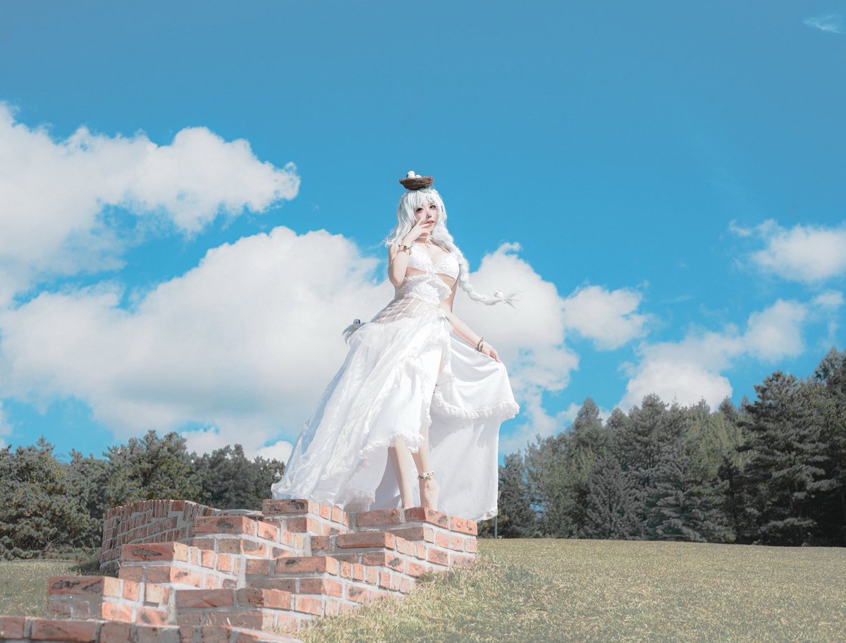 miyucos's tweet photo. 自然の音が聞こえますか？🌿

#NIKKEcosplay #ニケ #ニケコスプレ #Trina https://t.co/2HhjcfOnH0