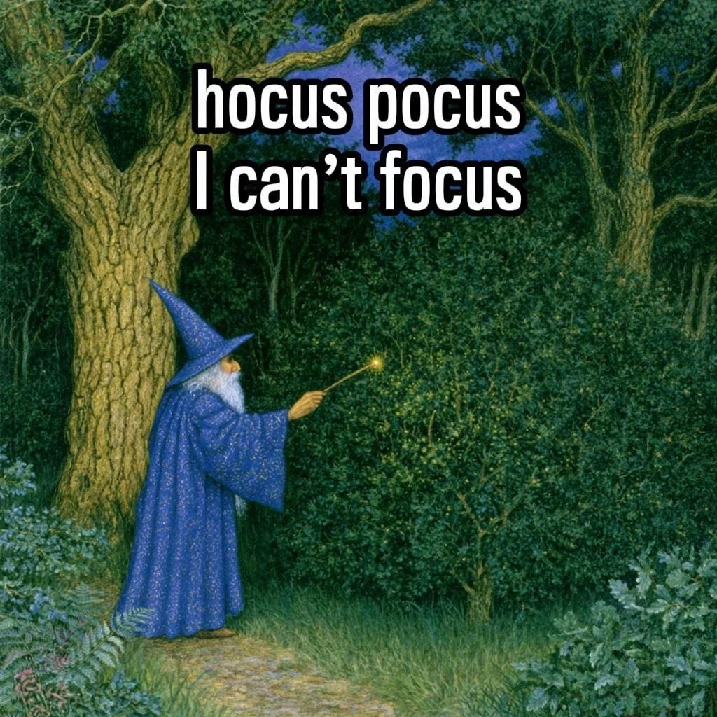 wizardgang's tweet photo. ADHD strikes again https://t.co/tAoL8zeTjv