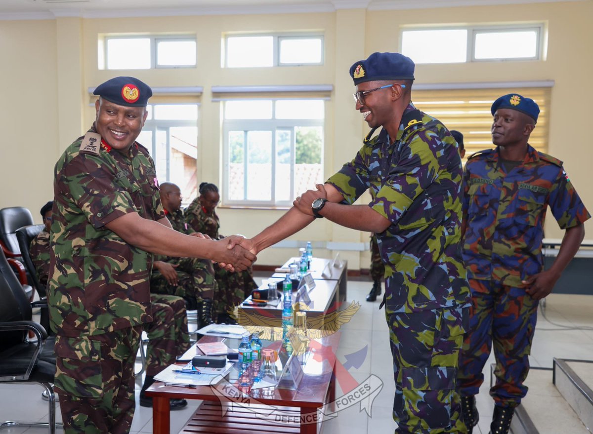 kdfinfo's tweet photo. Newly commissioned medical specialist officers commenced a five-day induction training at the Defence Forces Memorial Hospital, Nairobi, following eight months of cadet training at the Kenya Military Academy.

See more: https://t.co/Z5SXPzZfxg https://t.co/b1Xo0vCseE