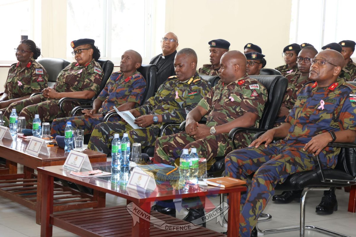 kdfinfo's tweet photo. Newly commissioned medical specialist officers commenced a five-day induction training at the Defence Forces Memorial Hospital, Nairobi, following eight months of cadet training at the Kenya Military Academy.

See more: https://t.co/Z5SXPzZfxg https://t.co/b1Xo0vCseE