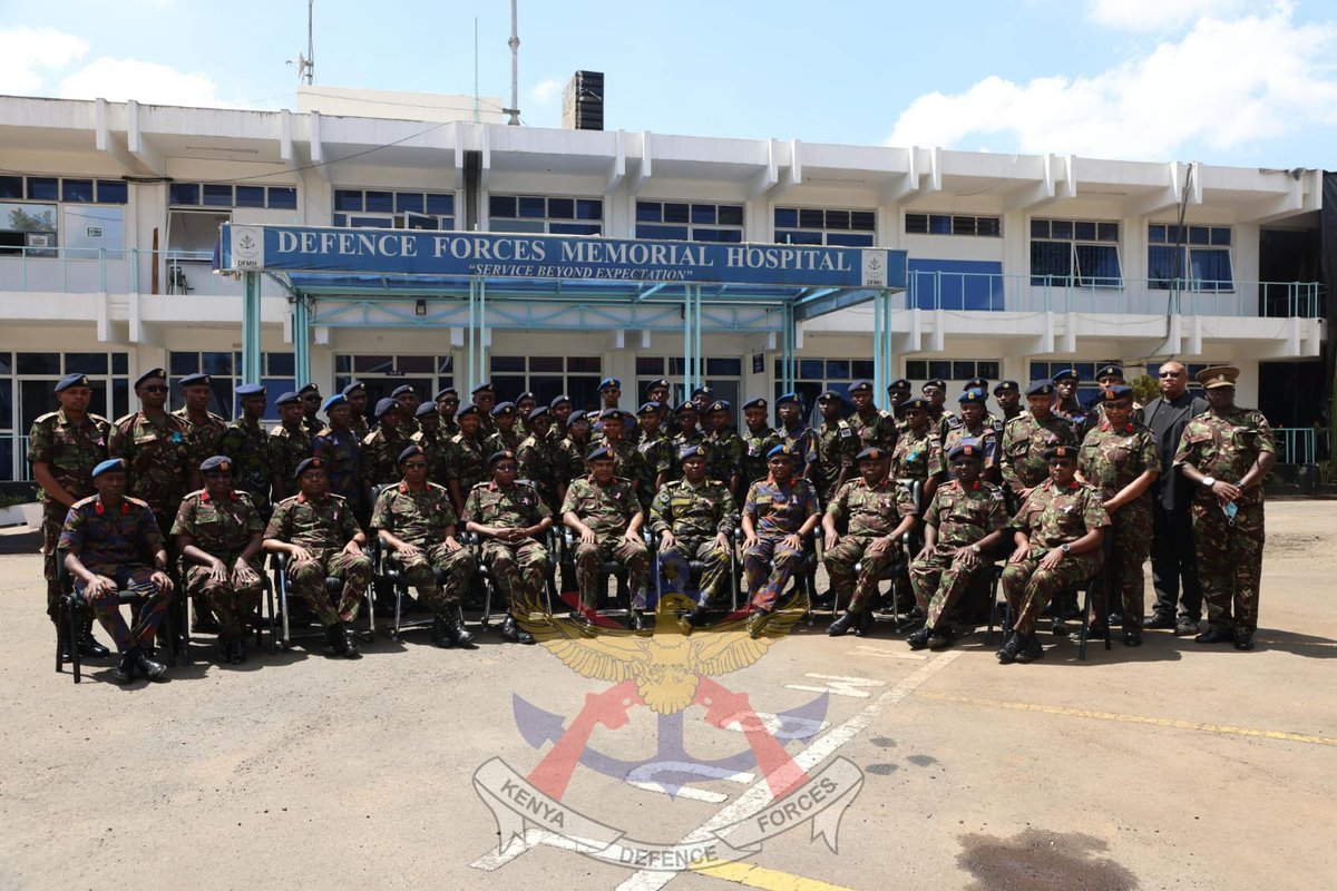 kdfinfo's tweet photo. Newly commissioned medical specialist officers commenced a five-day induction training at the Defence Forces Memorial Hospital, Nairobi, following eight months of cadet training at the Kenya Military Academy.

See more: https://t.co/Z5SXPzZfxg https://t.co/b1Xo0vCseE