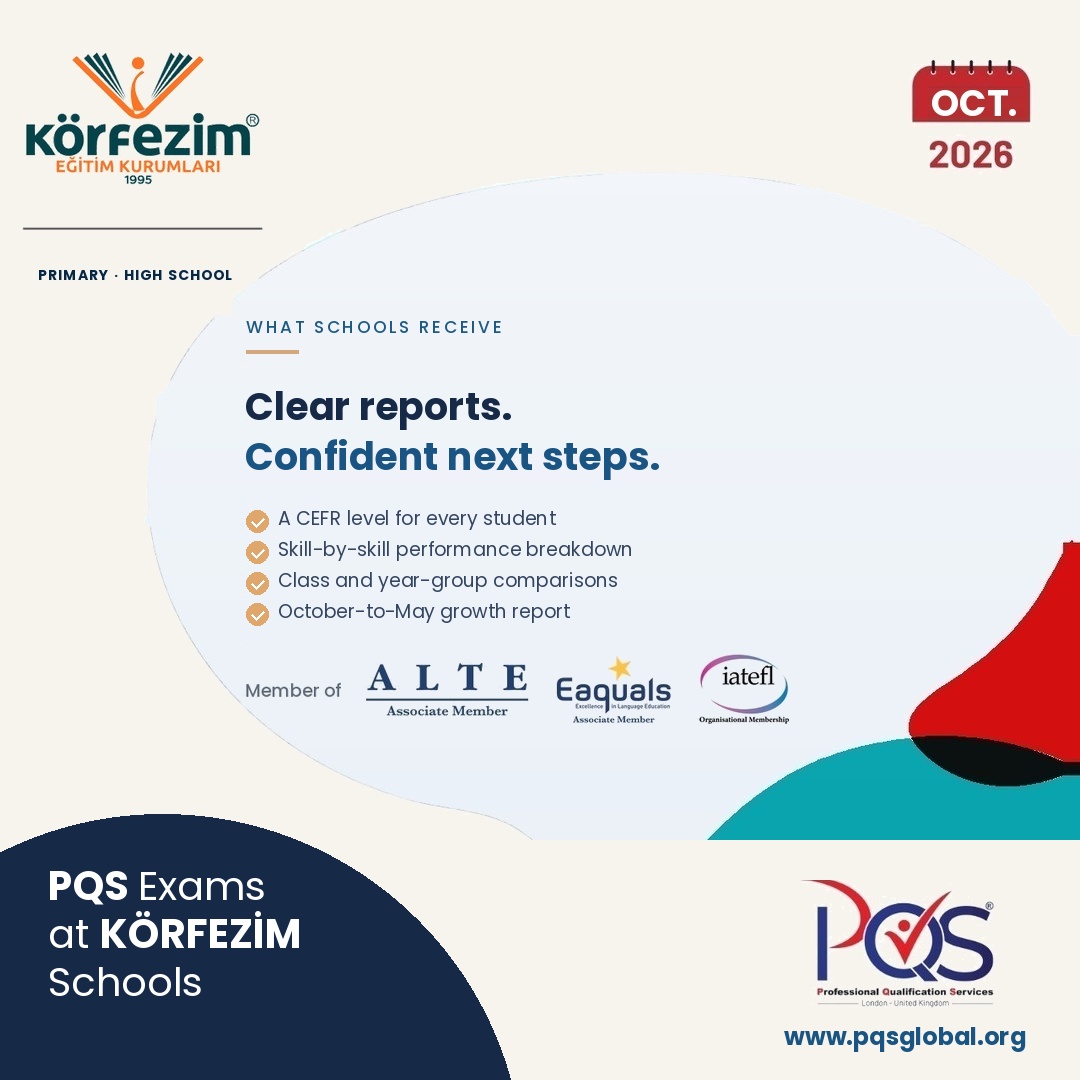 Fatihceylan1111's tweet photo. Trust isn't built in one exam season. 🤝

Year after year, @ozelkorfezim has measured its students' English with PQS Global.

One CEFR standard. Every year. Every step of progress, visible.

📍 Körfez, Kocaeli, Türkiye

#PQSGlobal #ÖzelKörfezim #CEFR #Türkiye #EdTech https://t.co/wE6q4LLPfH