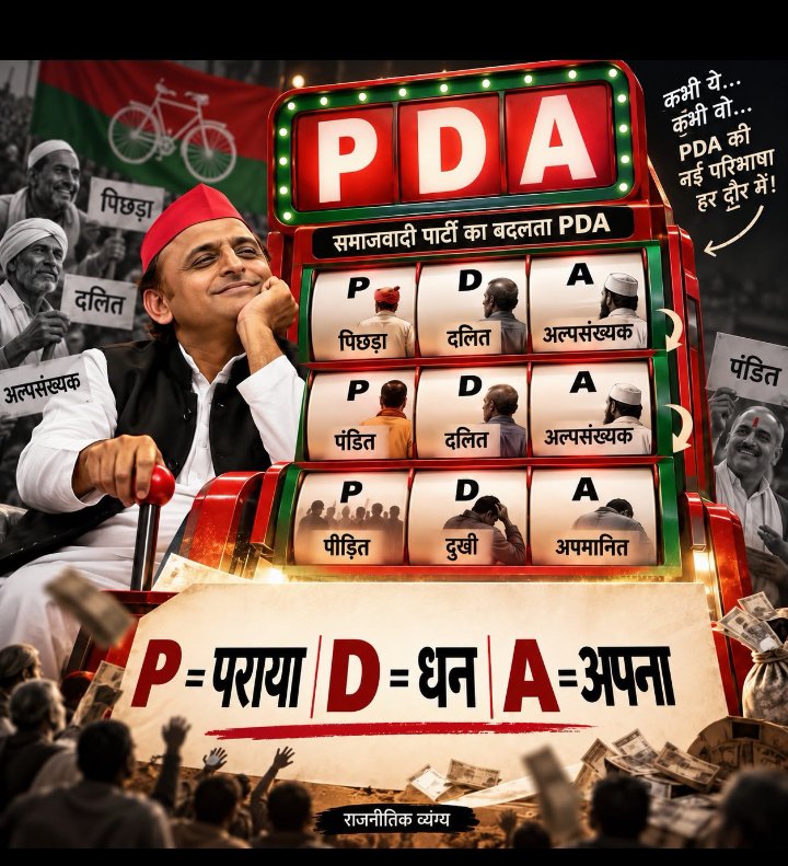 satishbhind7's tweet photo. सपा का PDA केवल एक नारों का खेल है, जिसकी जमीनी हकीकत 'पराया धन अपना' है। तस्वीरों में दिखता यह मशीनरी मॉडल सपा के भ्रष्टाचार की नींव को उजागर करता है। जनता के पैसों और सरकारी जमीनों पर अवैध कब्जा जमाना ही समाजवादी पार्टी की मुख्य सोच रही है। #PDAexposed https://t.co/4CLLlMGeJb