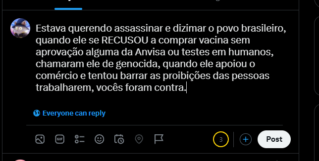 wtfnando's tweet photo. @monesyy0 @cellbit "E era dever do genocida combater o desemprego e a economia na pandemia."

E quando tentou, vocês vermes imputaram "genocida" quando ele falou que a fome matava mais que o vírus, e que de fato ocorreu, quando ele apoiou o fim do Lockdown, vocês foram contra afirmando que ele + https://t.co/yCXXskm9d8