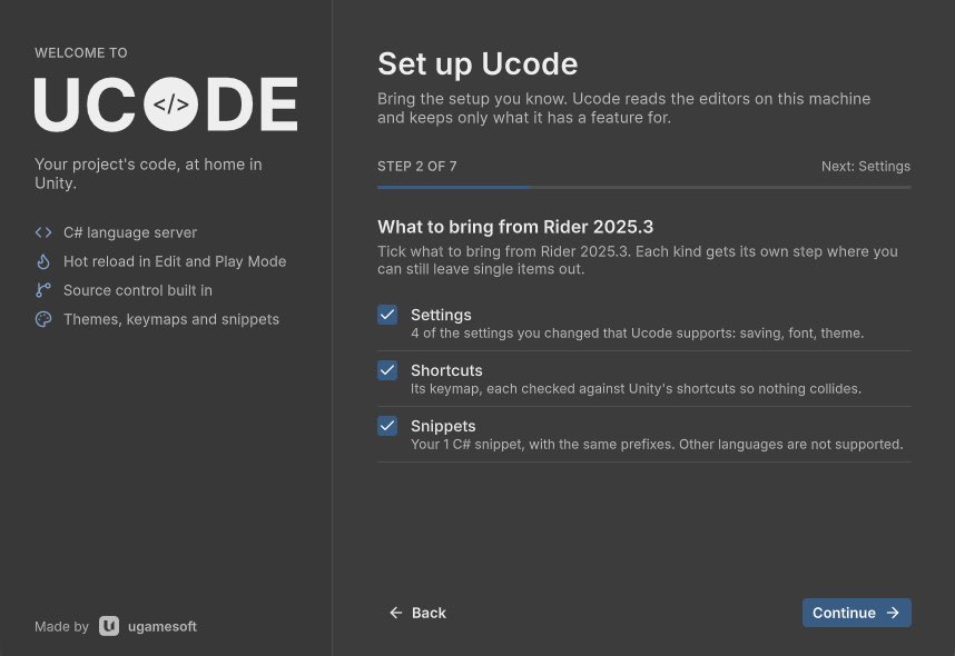 ugamesoft's tweet photo. @18reuchagas Yes, they can preview all the import changes, and you can even choose which changes you want to import that Ucode supports. (Check the screenshot examples.) https://t.co/NJPNzqXMij
