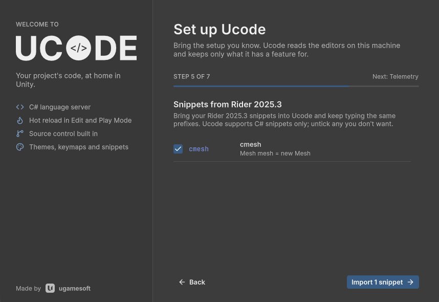 ugamesoft's tweet photo. @18reuchagas Yes, they can preview all the import changes, and you can even choose which changes you want to import that Ucode supports. (Check the screenshot examples.) https://t.co/NJPNzqXMij