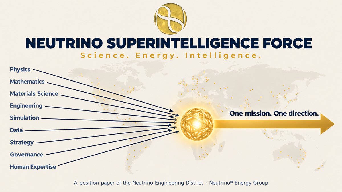 NET8_Token's tweet photo. NEUTRINO SUPERINTELLIGENCE FORCE

Read more: https://t.co/OikwSb9AVx

#Superintelligence #ArtificialIntelligence #Science #Mathematics #EnergyResearch https://t.co/UAgTYvdjze