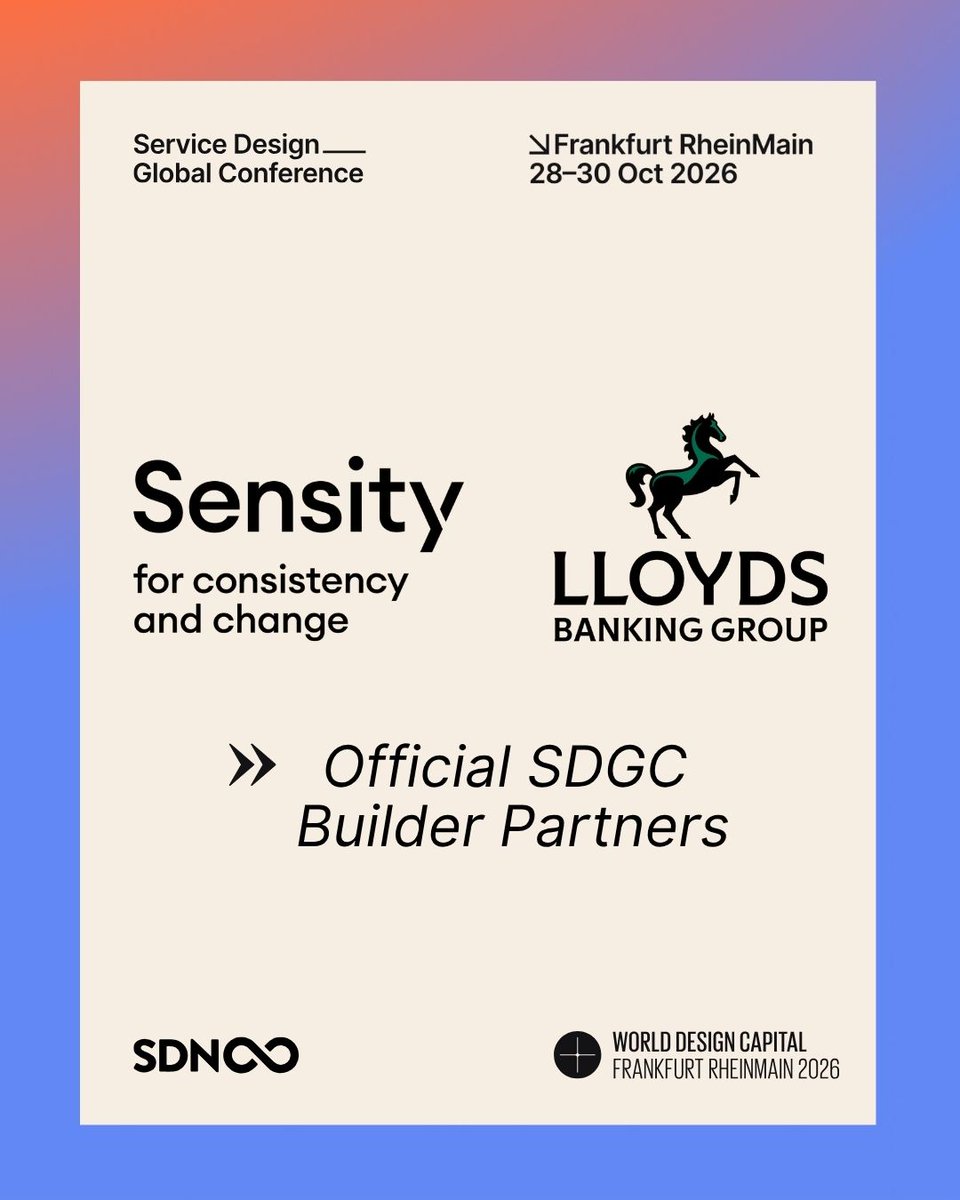 SDNetwork's tweet photo. We are proud to have incredible organizations supporting #SDGC26 as our Builder Partners! 🤝✨

Thank you to Sensity and Lloyds Banking Group for helping power our global community. Join us in Wiesbaden or online (Oct 28–30): https://t.co/qATkfwPVjE https://t.co/xwb0FeKZkC