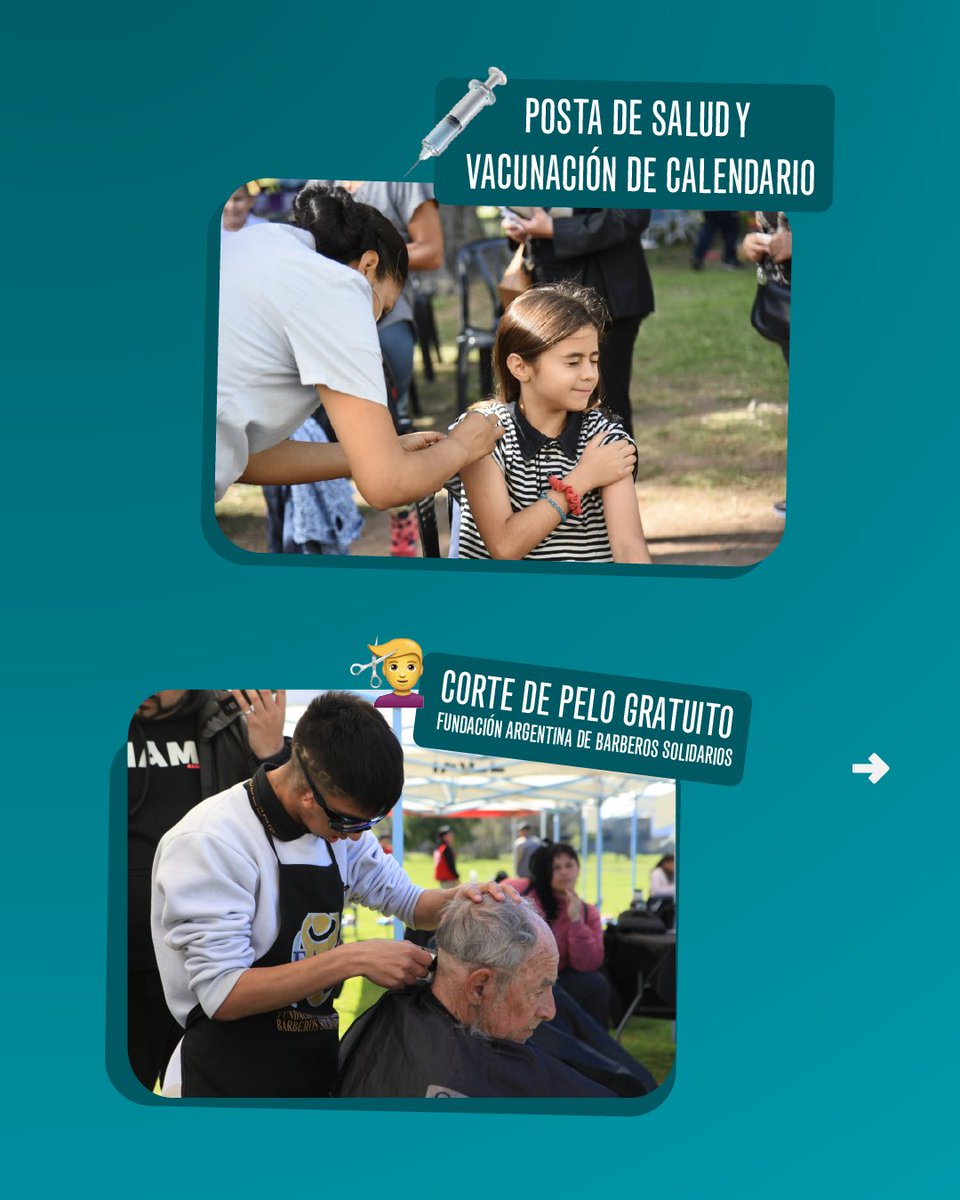 LaPlataMLP's tweet photo. Este jueves 8 y viernes 9 #NosVemosEnElBarrio llega a Villa Elisa 🙌🙌🙌 Te esperamos desde las 9h en Plaza Castells (Cno. Centenario e/ 49 y 51) donde vas a poder hacer todo esto 👇 ¡y mucho más! https://t.co/FnmgU0w20e