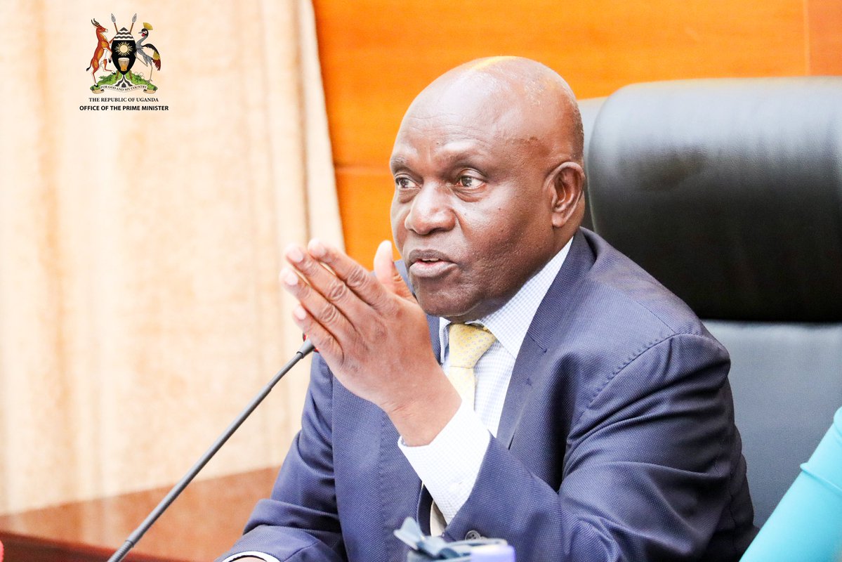OPMUganda's tweet photo. Today, Rt. Hon. Prime Minister @R_Nabbanja and development partners held a preparatory meeting for the upcoming National Partnership Forum—a platform through which the Government engages with development partners. 

📍 Office of the Prime Minister 

#OPMUganda https://t.co/73uzUvEPf5