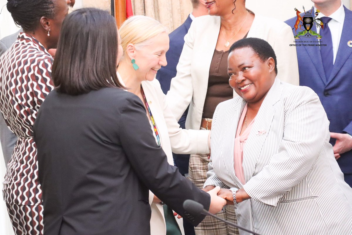 OPMUganda's tweet photo. Today, Rt. Hon. Prime Minister @R_Nabbanja and development partners held a preparatory meeting for the upcoming National Partnership Forum—a platform through which the Government engages with development partners. 

📍 Office of the Prime Minister 

#OPMUganda https://t.co/73uzUvEPf5