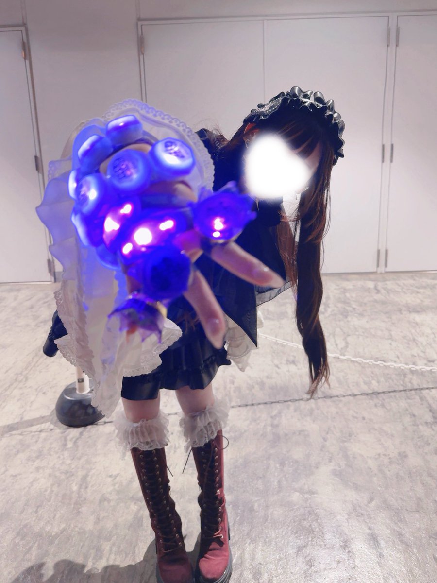 tuuu_moon's tweet photo. ツインテでした！
ヘドドレはGALFY🐶レザーでお気に入り🖤

参戦服考える時間がとっても幸せで楽しくて大好きな時間💭✨️
13thはどうしようかな〜（気が早い） https://t.co/9wyVwmWud7