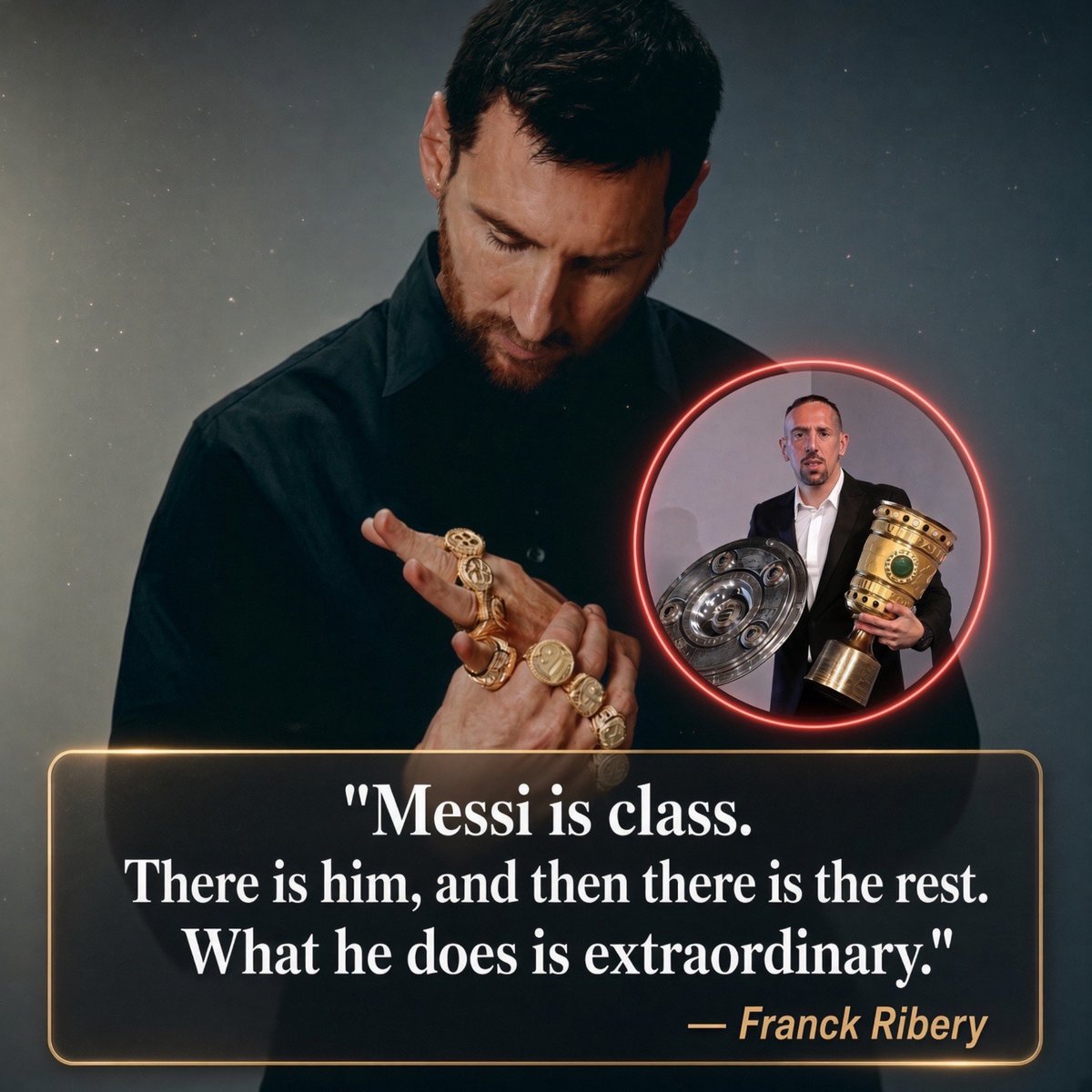 Joshua__Ubeku's tweet photo. 🚨🎙️🇫🇷 | Franck Ribery on Lionel Messi: https://t.co/h0m6cQKtBv