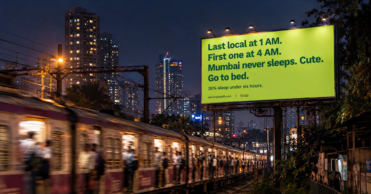 ryansingh123's tweet photo. Mumbai wears its sleeplessness like a badge. A city that runs non-stop, on tanks that are already low.

From the Workforce Health Index 2026:
→ 36% sleep under six hours, the worst of any metro
→ 1 in 2 show early blood-sugar issues
→ More than 50% of Mumbai women are anaemic

(1/2)