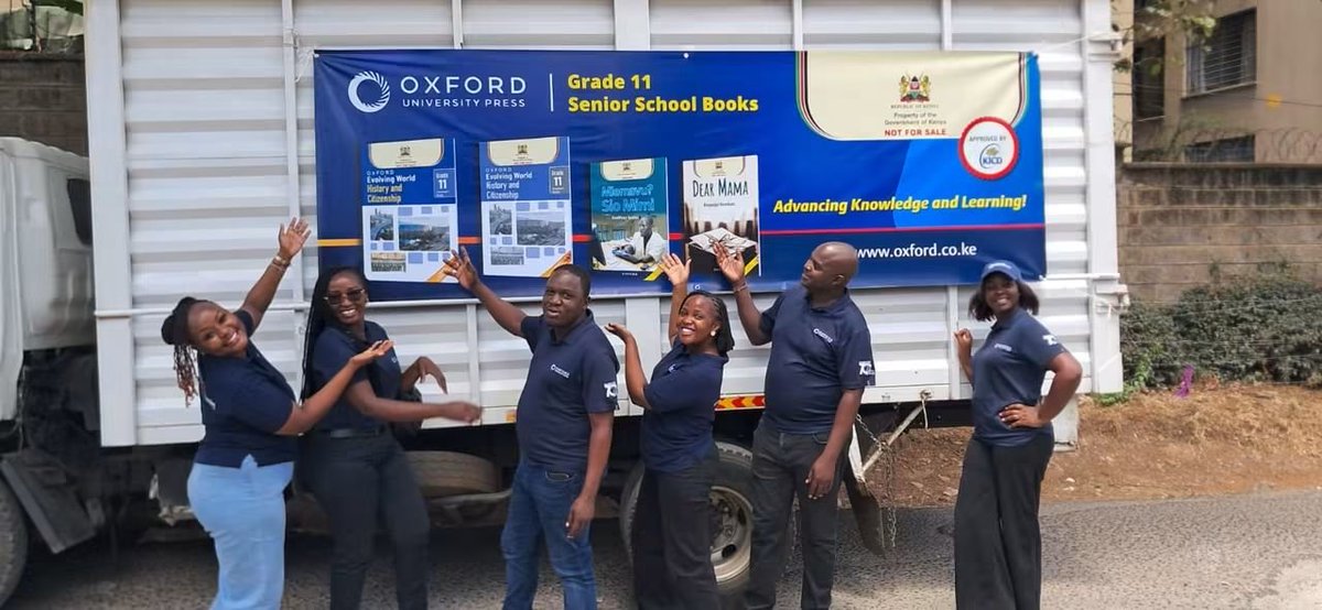 Gitongageorgek's tweet photo. Today our Oxford University Press History &amp; Citizenship Books that secured the government tender were launched. Thanks all for your kind words and support. Mr Gitiye Moris, Mr Sobbins Wakala MaryClaire Indire, Mercy Muthoni and I are forever grateful. Special thanks to OUP TEAM. https://t.co/Y8dbDwc7aQ