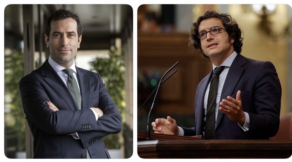 AdrianBarbon's tweet photo. He visto la comparación y no me resisto a compartirla…

Ya sabemos quién gestiona la economía en el Gobierno progresista: Carlos Cuerpo.

En un Gobierno del PP-VOX podría ser Figaredo.

El 29 de noviembre, tú decides. https://t.co/apz36ujU7o