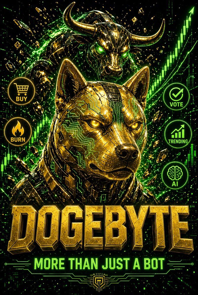 DeBosscrypto's tweet photo. @cryptocom We are holding Dogebyte $DBYTE On BNB 

the golden cyber Doge that scans the entire network of a project for buys, burns, votes and trending signal. 

One ecosystem endless signal

$DBYTE never sleeps  

CT @dogebytebot https://t.co/JS6upyClPv