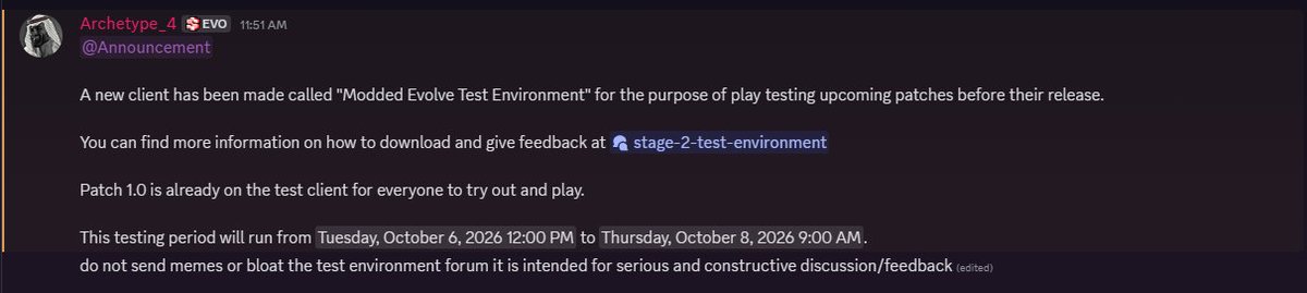EvolveReignited's tweet photo. New client has been made to test upcoming patches for Evolve Stage 2. https://t.co/vKECEkd9qr
