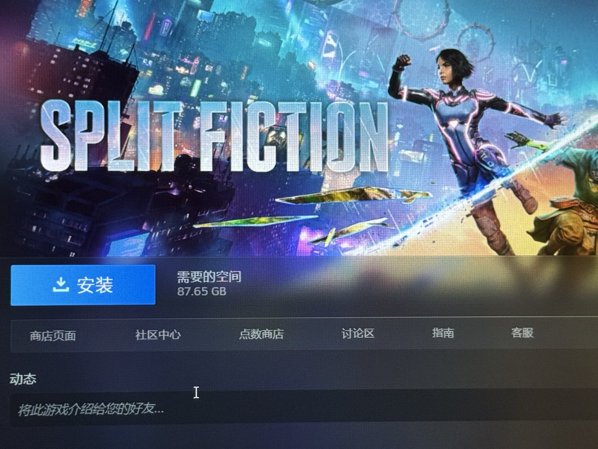 Wrois_Tang's tweet photo. 已严肃奖励自己ᯇ⩊ᯇ

BUT我有点后悔了…
这玩意儿怎么比双人成行还大快一倍了
我得再买个硬盘装你啊(꒦ິꈍ꒦ິ) https://t.co/HseWm6PDVR