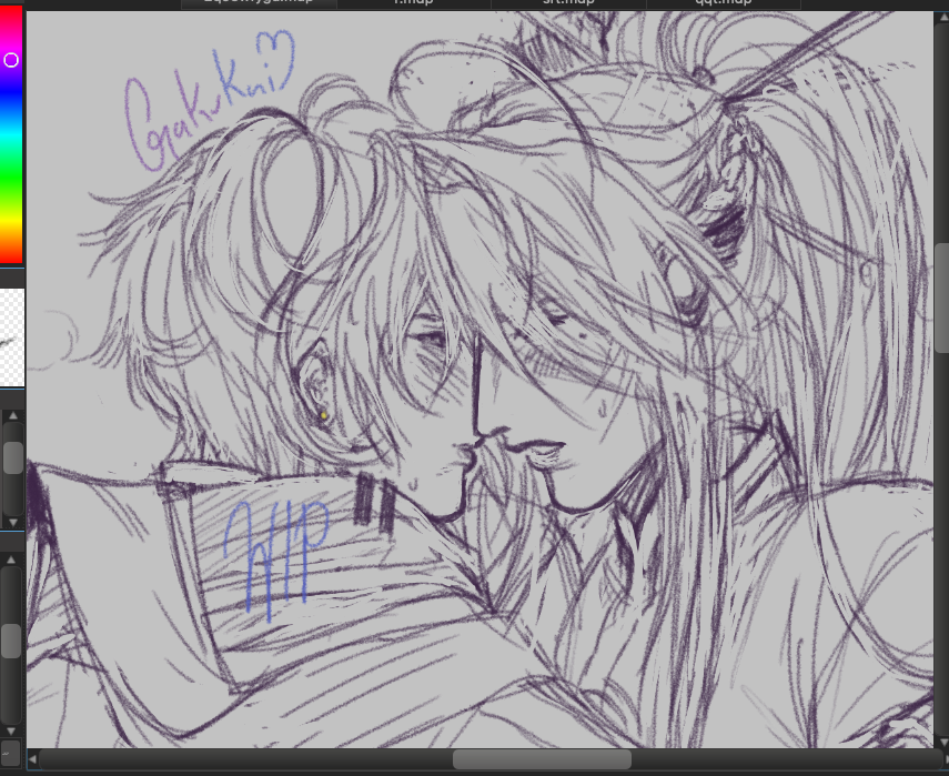 fawnttea's tweet photo. gakukai wip because i'm impatient also. https://t.co/bggpSk7qqp