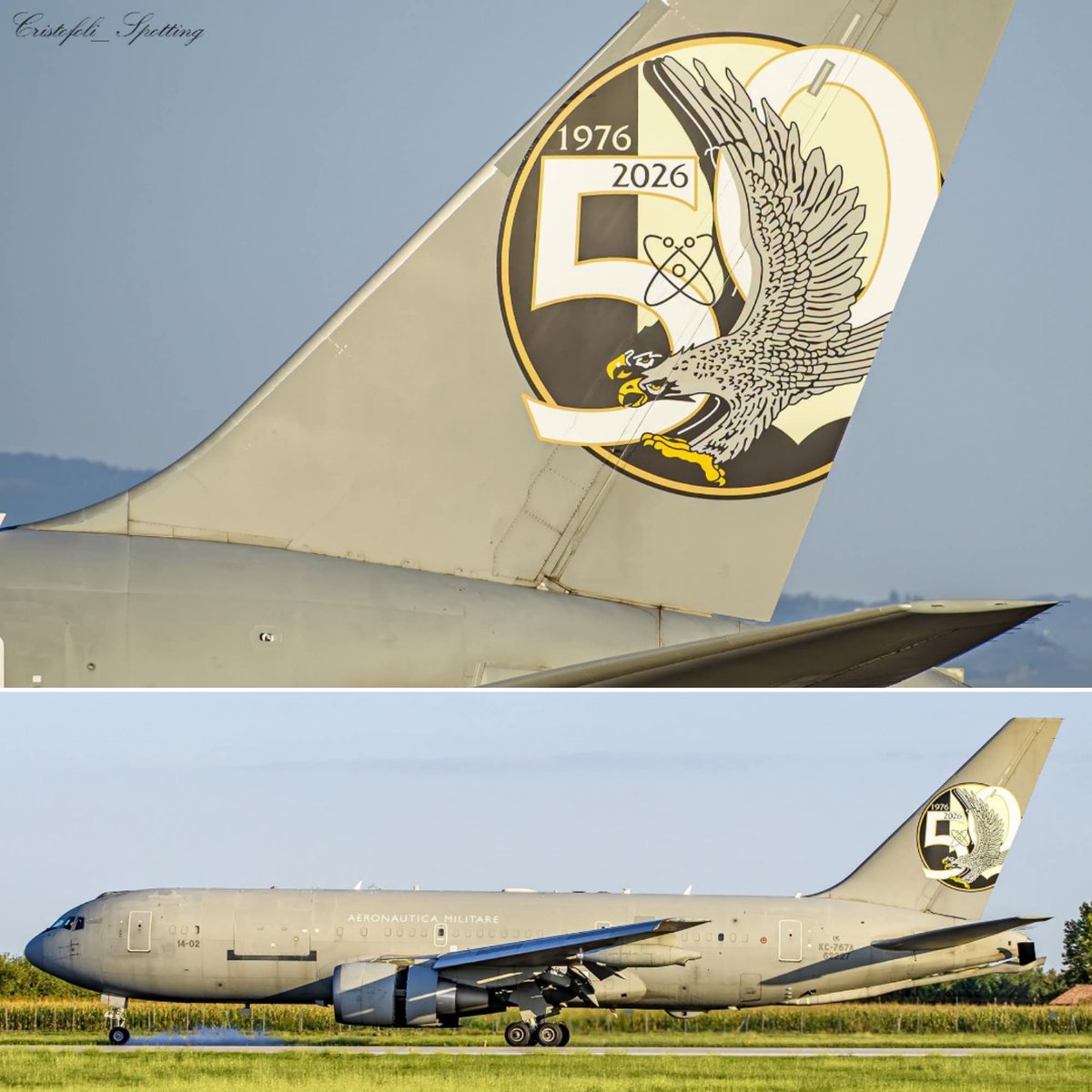 LebanonJets's tweet photo. 34th #ItalyAirForce KC767 this year #MM62227 #33FE7D departed Pomezia to Nis (Serbia) now into Beirut as #IAM1427. 169 Serbian + 732 Italian troops remaining in #UNIFIL as of Sep23 https://t.co/SnThE5dH3J