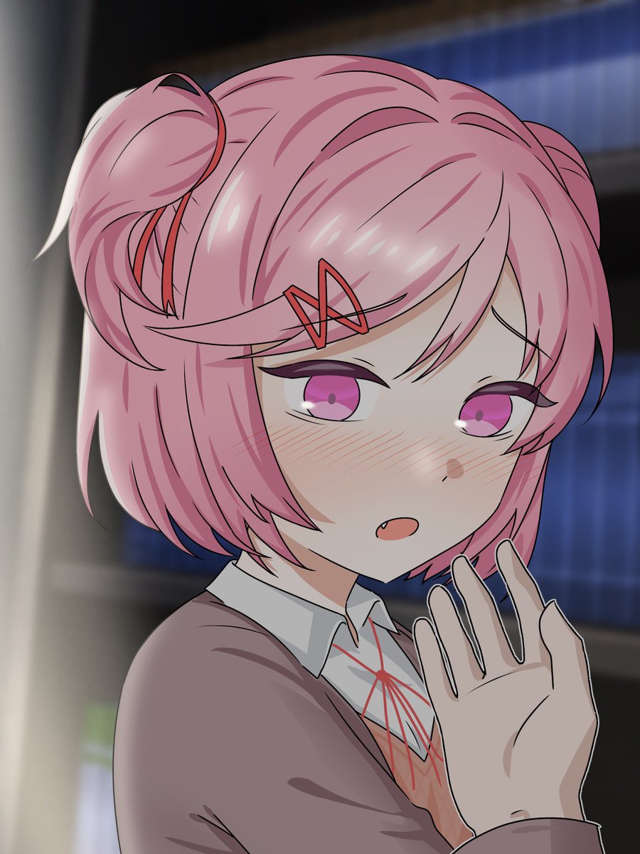 Banquet_Noodle's tweet photo. #DDLC #DDLCnatsuki https://t.co/Sv7nLd3ZJb